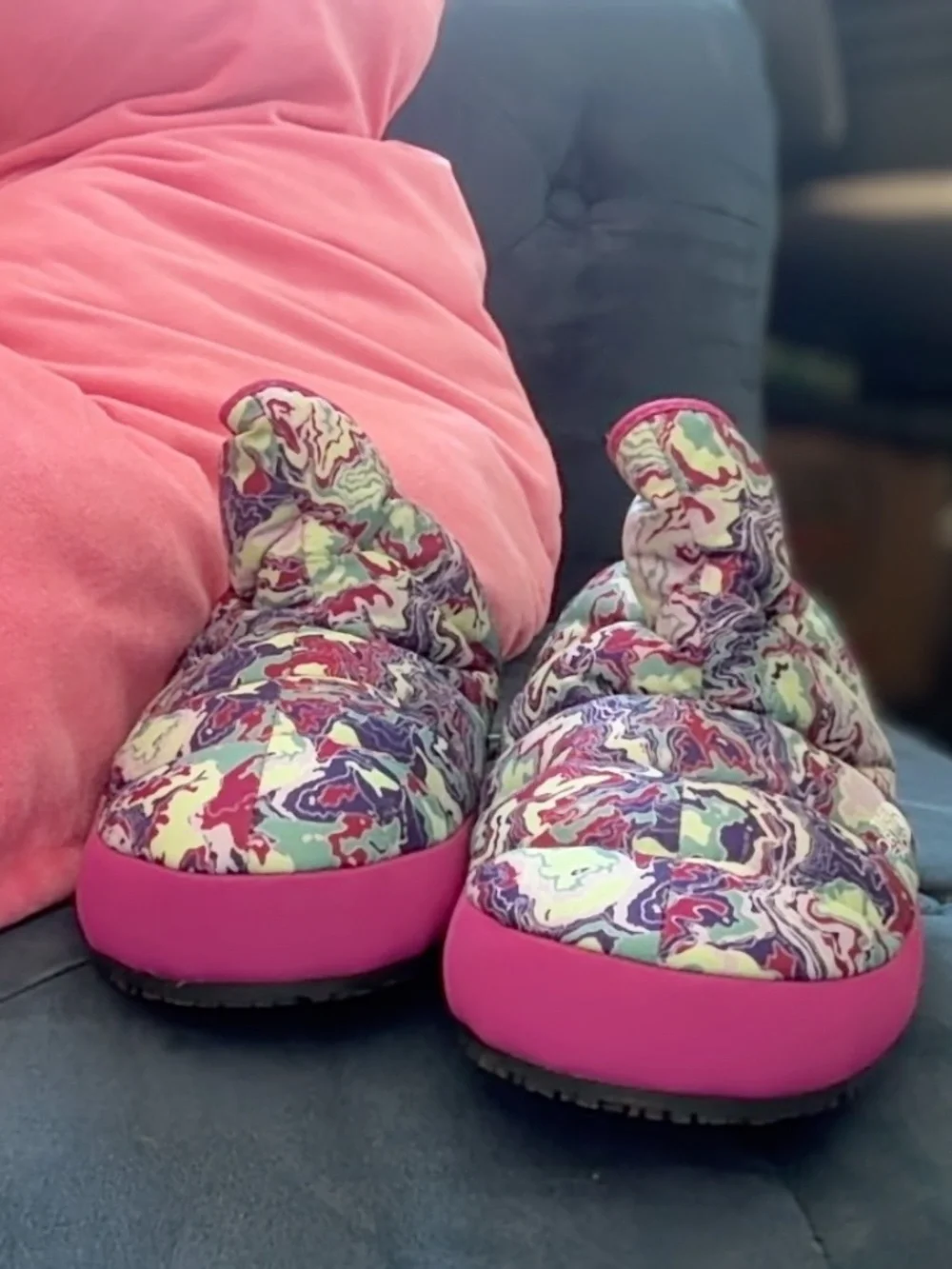 the north face thermoball booties youth size 4